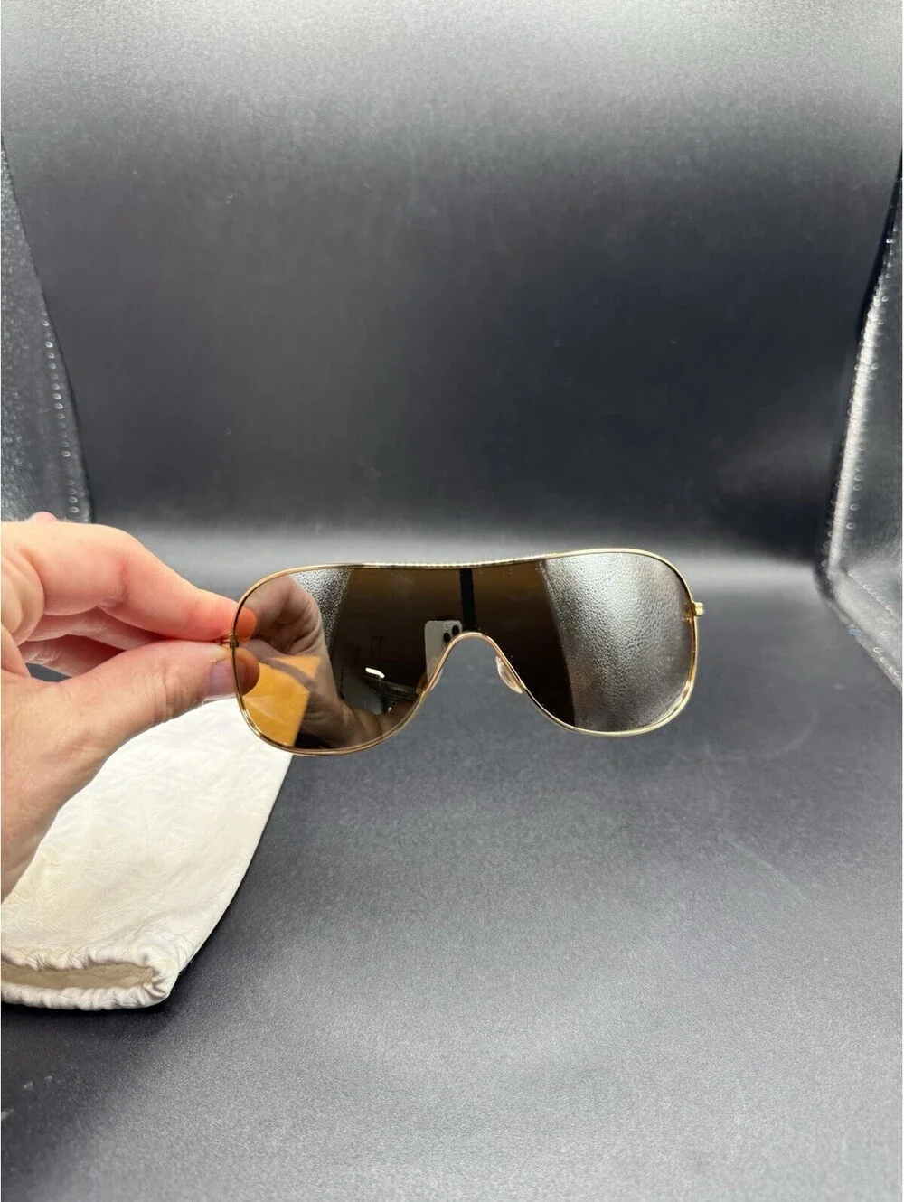 Oakley Collected Polished Gold/Tungsten Iridium Lenses OO4078-01